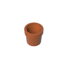 Bucket 1 x 1 x 1 #95343 Bucket 1 x 1 x 1 #95343 - 83-Dark Orange Lego Block Sets Alternative