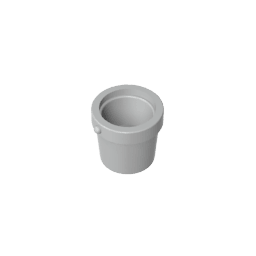 Bucket 1 x 1 x 1 #95343 Bucket 1 x 1 x 1 #95343 - 71-Light Bluish Gray Lego Block Sets Alternative