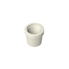 Bucket 1 x 1 x 1 #95343 Bucket 1 x 1 x 1 #95343 - 90-White Lego Block Sets Alternative