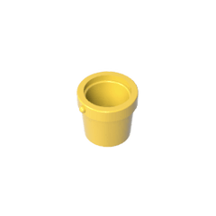 Bucket 1 x 1 x 1 #95343 Bucket 1 x 1 x 1 #95343 - 30-Yellow Lego Block Sets Alternative