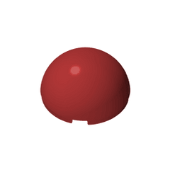 Dome Hemisphere 4 x 4 #86500 Dome Hemisphere 4 x 4 #86500 - 14-Dark Red Lego Block Sets Alternative