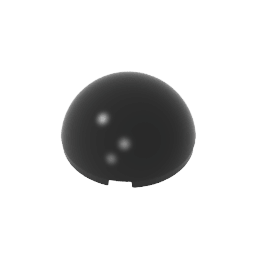 Dome Hemisphere 4 x 4 #86500 Dome Hemisphere 4 x 4 #86500 - 80-Black Lego Block Sets Alternative