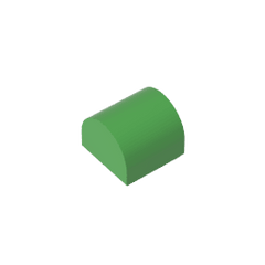 Brick Curved 1 x 1 x 2/3 Double Curved Top, No Studs #49307 Brick Curved 1 x 1 x 2/3 Double Curved Top, No Studs #49307 - 43-Bright Green Lego Block Sets Alternative