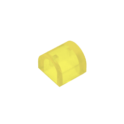 Brick Curved 1 x 1 x 2/3 Double Curved Top, No Studs #49307 Brick Curved 1 x 1 x 2/3 Double Curved Top, No Studs #49307 - 130-Trans Yellow Lego Block Sets Alternative