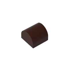 Brick Curved 1 x 1 x 2/3 Double Curved Top, No Studs #49307 Brick Curved 1 x 1 x 2/3 Double Curved Top, No Studs #49307 - 82-Dark Brown Lego Block Sets Alternative