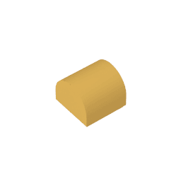 Brick Curved 1 x 1 x 2/3 Double Curved Top, No Studs #49307 Brick Curved 1 x 1 x 2/3 Double Curved Top, No Studs #49307 - 37-Bright Gold Lego Block Sets Alternative