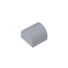Brick Curved 1 x 1 x 2/3 Double Curved Top, No Studs #49307 Brick Curved 1 x 1 x 2/3 Double Curved Top, No Studs #49307 - 73-Flat Silver Lego Block Sets Alternative