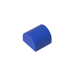 Brick Curved 1 x 1 x 2/3 Double Curved Top, No Studs #49307 Brick Curved 1 x 1 x 2/3 Double Curved Top, No Studs #49307 - 50-Blue Lego Block Sets Alternative