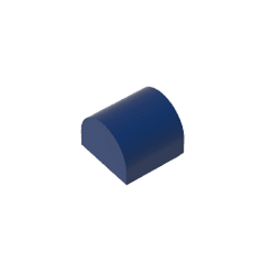 Brick Curved 1 x 1 x 2/3 Double Curved Top, No Studs #49307 Brick Curved 1 x 1 x 2/3 Double Curved Top, No Studs #49307 - 55-Dark Blue Lego Block Sets Alternative