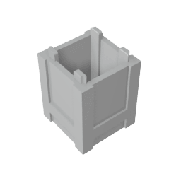 Container Box 2 x 2 x 2 – Top Opening #61780 Container Box 2 x 2 x 2 – Top Opening #61780 - 71-Light Bluish Gray Lego Block Sets Alternative