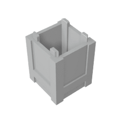 Container Box 2 x 2 x 2 – Top Opening #61780 Container Box 2 x 2 x 2 – Top Opening #61780 - 71-Light Bluish Gray Lego Block Sets Alternative