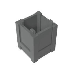 Container Box 2 x 2 x 2 – Top Opening #61780 Container Box 2 x 2 x 2 – Top Opening #61780 - 72-Dark Bluish Gray Lego Block Sets Alternative
