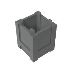 Container Box 2 x 2 x 2 – Top Opening #61780 Container Box 2 x 2 x 2 – Top Opening #61780 - 72-Dark Bluish Gray Lego Block Sets Alternative