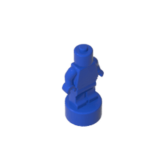 Minifig Trophy Statuette #G90398 Minifig Trophy Statuette #G90398 - 50-Blue Lego Block Sets Alternative